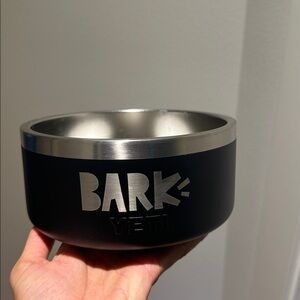Yeti Boomer Black Pet Bowl